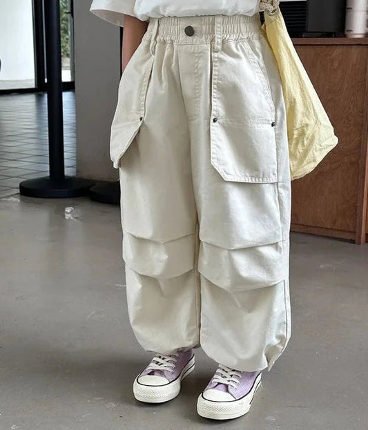 The Straight Pleated Cargo Pants - The Tribe of Lion